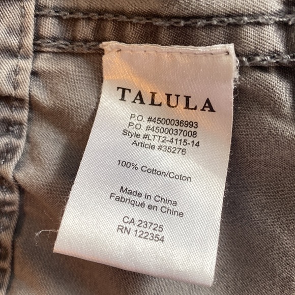 ARITIZA Classic Talula Trooper Anorak Army Cargo Jacket Your Weekend Go To - Picture 11 of 12